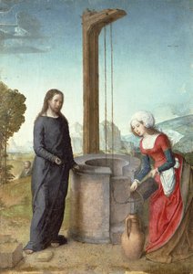 Le Christ et la femme de Samarie, vers 1500